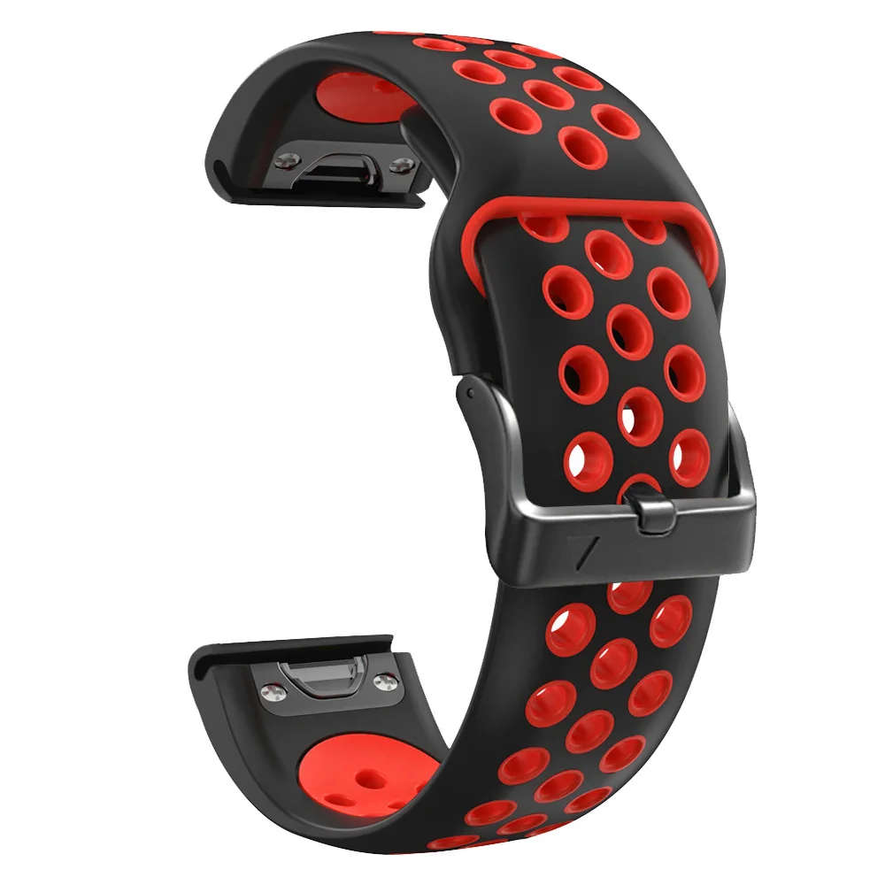 Silicone Quick Release Smartwatch Strap - Versatile Replacement Wristband