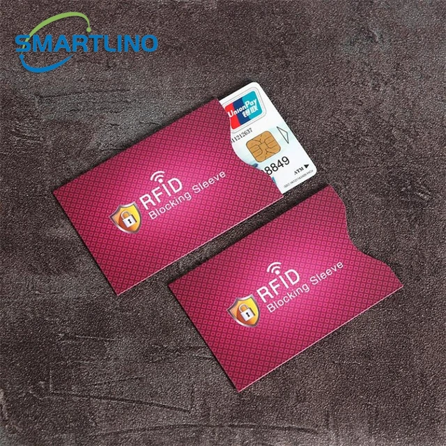 1/5/10Pcs Anti Theft RFID Credit Card Protector Blocking Cardholder Sleeve Skin Case Covers Protection Bank Card Case 3