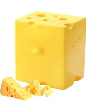 뚜껑이 있는 대용량 주방 치즈 보관함, 클램셸 치즈 보관함, 냉장고 슬라이스 치즈 크리스퍼