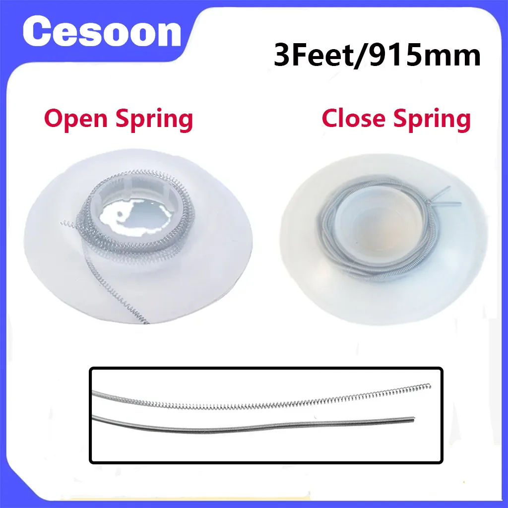 Cesoon 3 Feet /915mm Dental Orthodontic Niti Open Close Coil Springs
