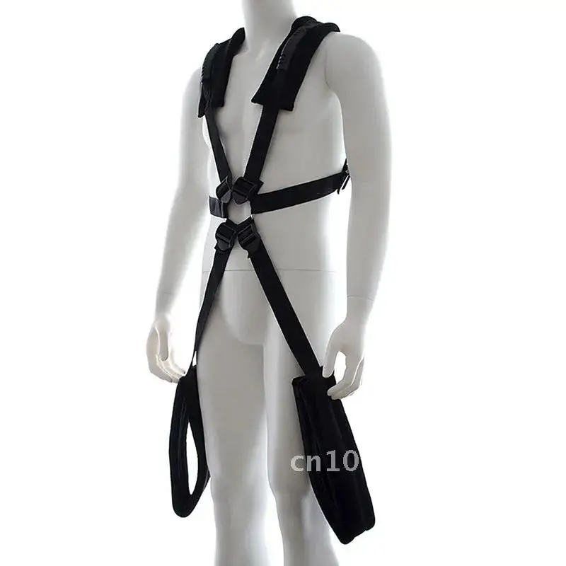 Double Sex Swing Bondage Set BDSM Thigh Restraint Sling Legs Binding Adult Sex Products Slave Fetish Toy For Women Couples