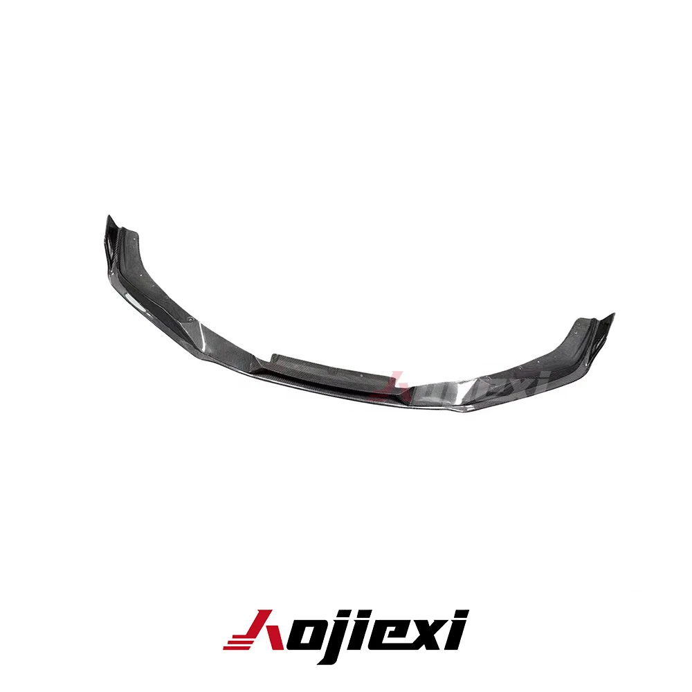 AE 스타일 드라이 카본 파이버 프론트 범퍼 립 (BMW G80 G81 G82 G83 M3 M4 쿠페 2021+ 용) 고품질 프론트 스플리터 립 바디 키트