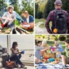 1Pack Silicone Collapsible Travel Water Cup Portable Camping Cup with Lids Food Grade Mugs Set for Outdoor Drinking 6