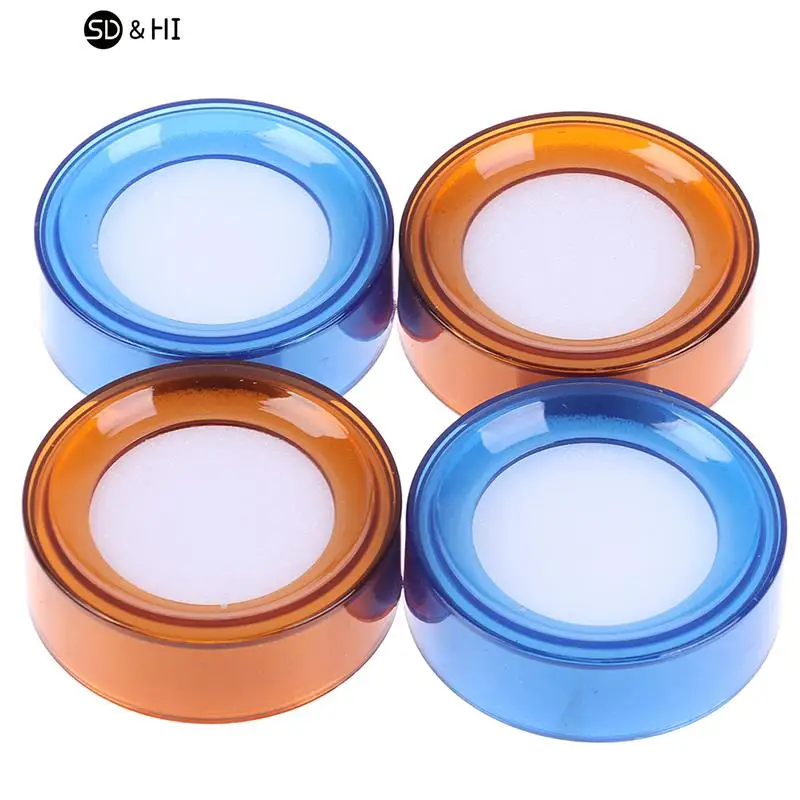 Finger Wet Sponge Finger Dampener Wetting Sponge Damper Count Cute Money Paper Creative Round Case 2PCS/Lot