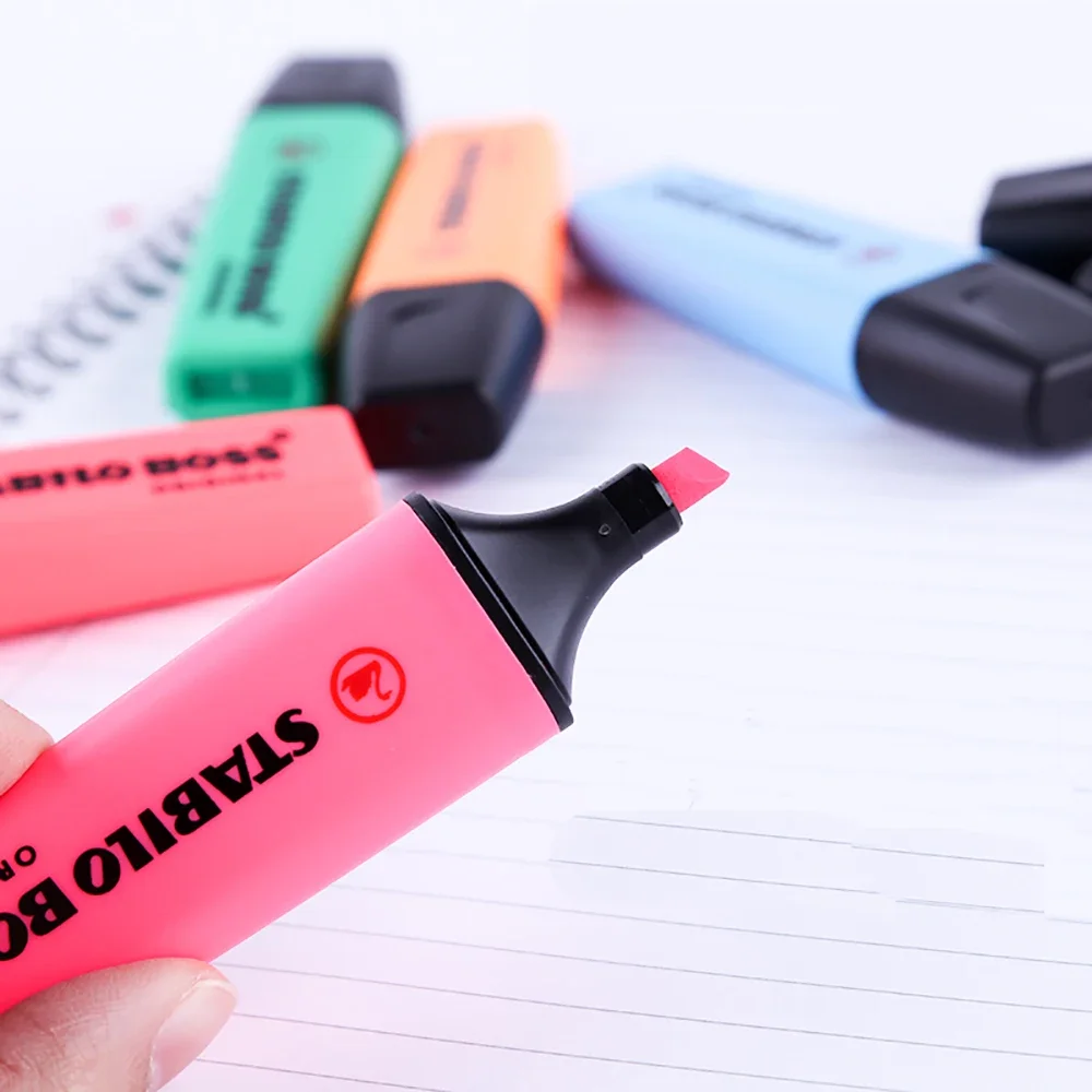 6/9/15 Colors STABILO Highlighters Drawing Pen Marker Pen for Student School Office Supplies Cute Kawaii Stationery Art Supplies - 2