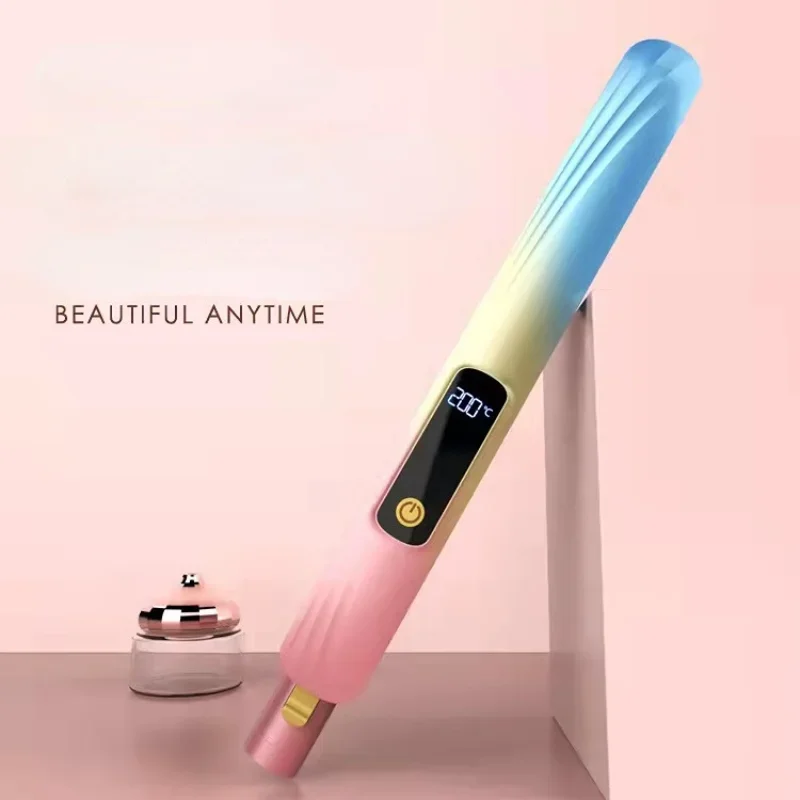

New Curling Iron Hair Straightener Iron Ceramic Straightening Styling Tools Hair Curler Flat Iron Beard Straightener