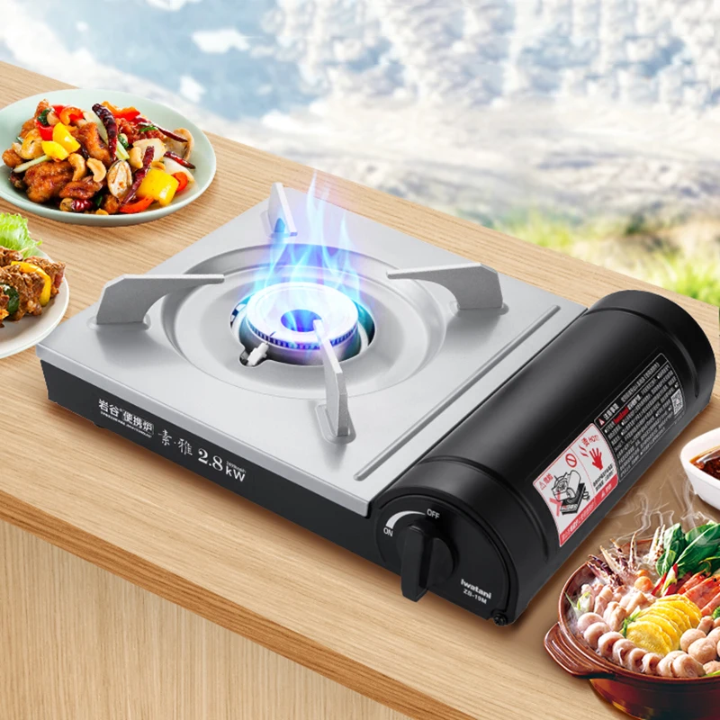 Mini Propane Camping Gas Stove Set Burner Holder Cooking Cookware Equipment  Outdoor Accessories Fogareiro Camping Kitchen Items - Outdoor Stove u0026  Accessories - AliExpress