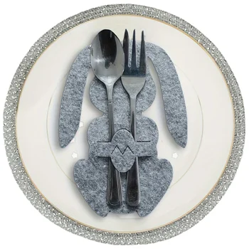 Easter Bunny Cutlery Holders 1
