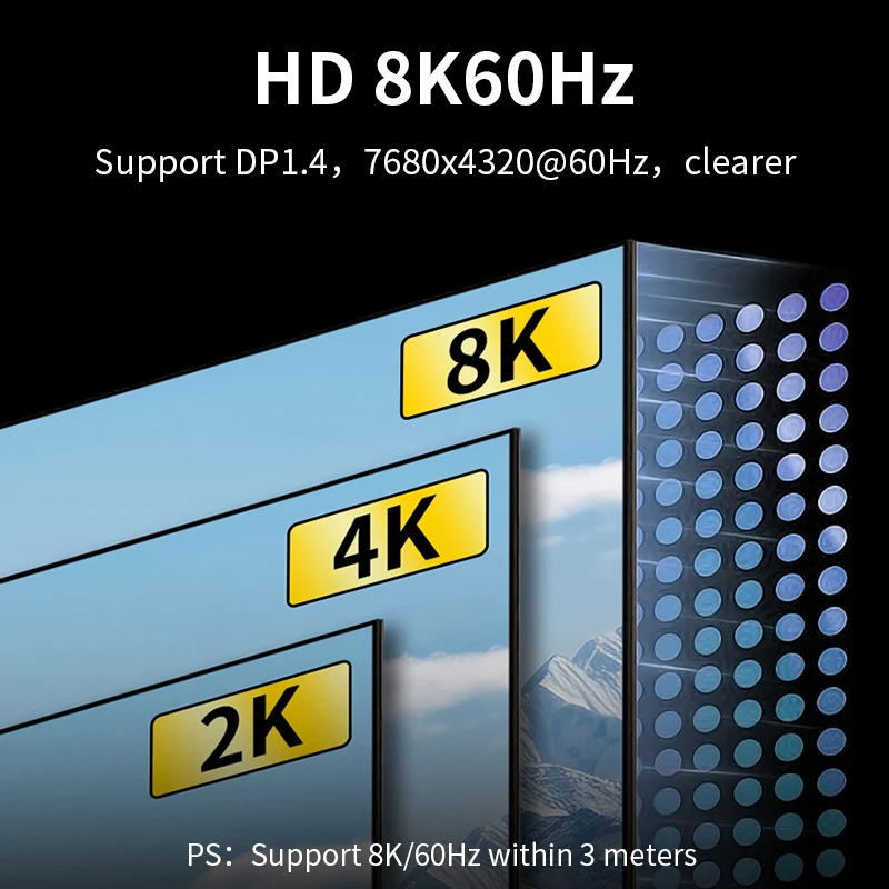 Unnlink 8K ÷ Ʈ 1.4 , DP - ͽٴ, ձ  - ͽټ Ŀ 