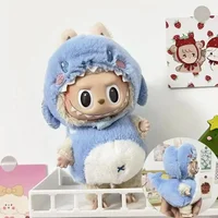For Labubu Doll Clothes Fashion Clothes Hoodies Doll Clothes Color Match Hoodies Dolls Accessories Cute Decoration Little Cloth 2