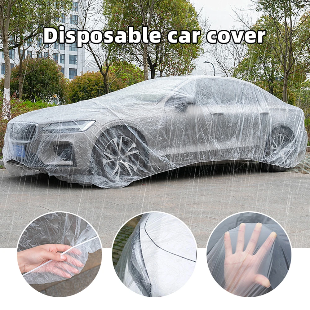 Disposable Car Clothing Transparent Car Clothing Plastic PE Film