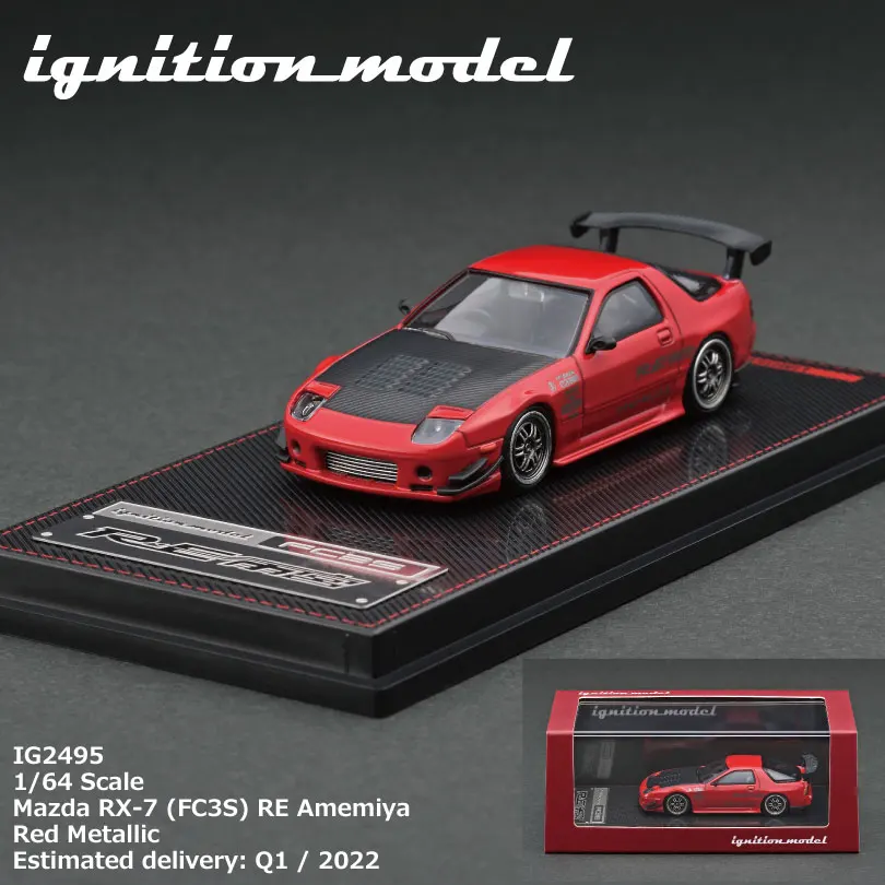 IG ignition model 1:64 Mazda RX-7 FC3S Amemiya Collection die cast