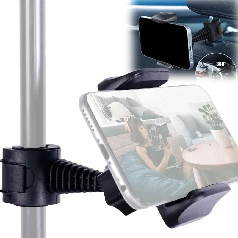 Universal Car Back Seat Headrest Phone Mount Holder