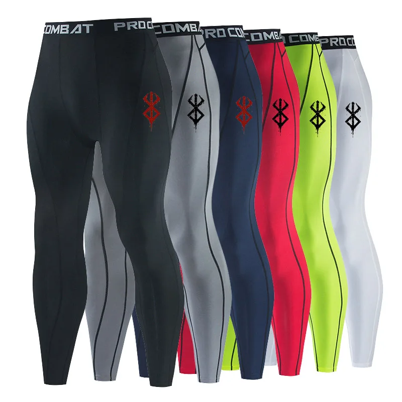 Men's Quick Dry Running Leggings Gym Fitness Tights Workout Training Jogging Sports Pants Fashion Compression sweatpants