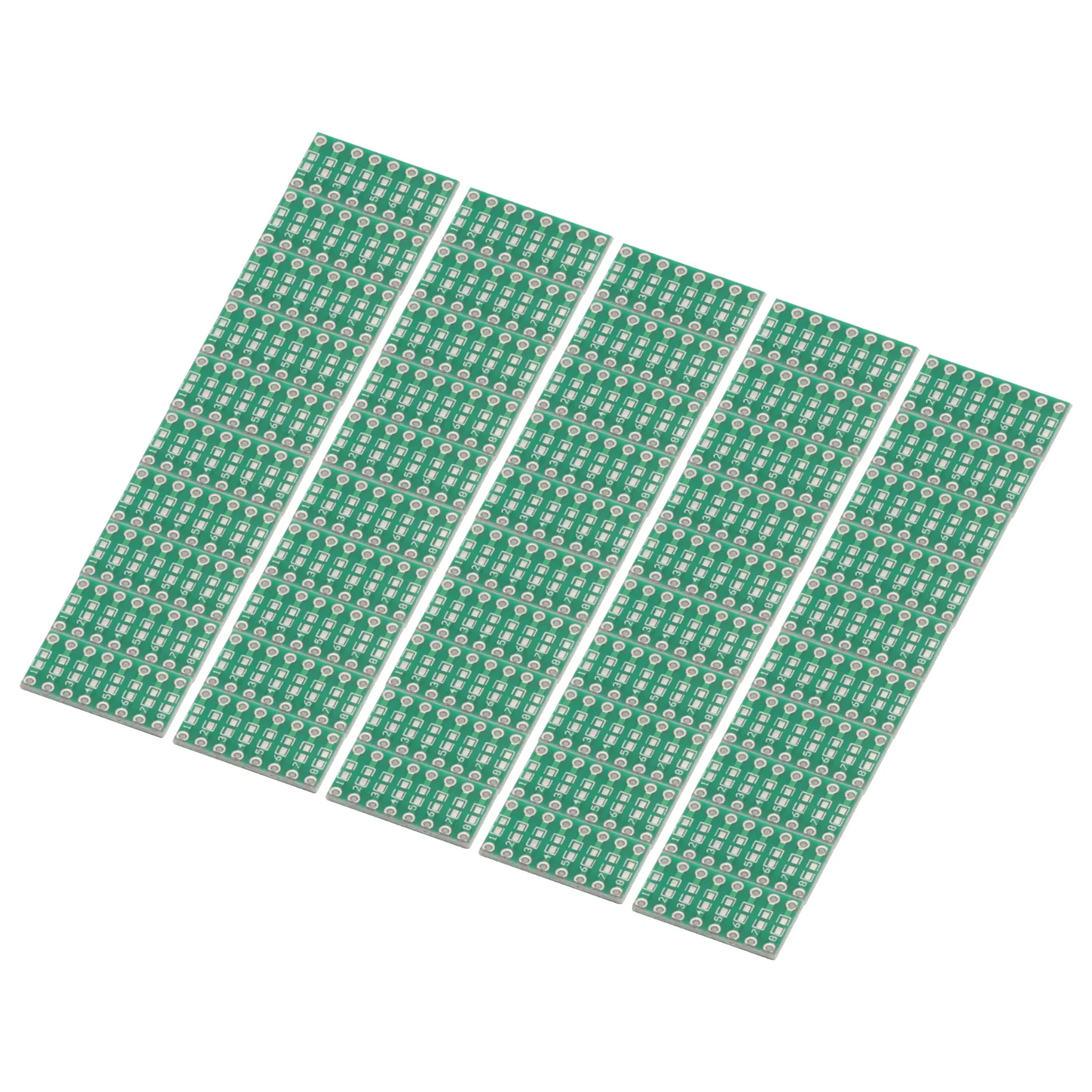 50PCS SMD 0805 0603 0402 to DIP Adapter Capacitor Resistor LED IC Adapter Socket Breakout Board