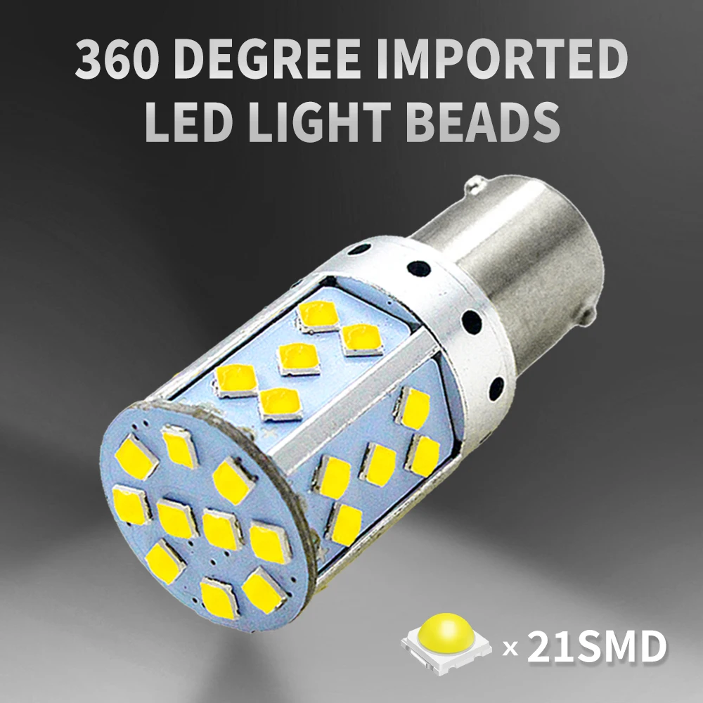 2pcs 1156 BA15S P21W BAU15S PY21W 1157 BAY15D P21/5W 3030 35SMD Canbus   LED  ȸ ȣ ڵ  