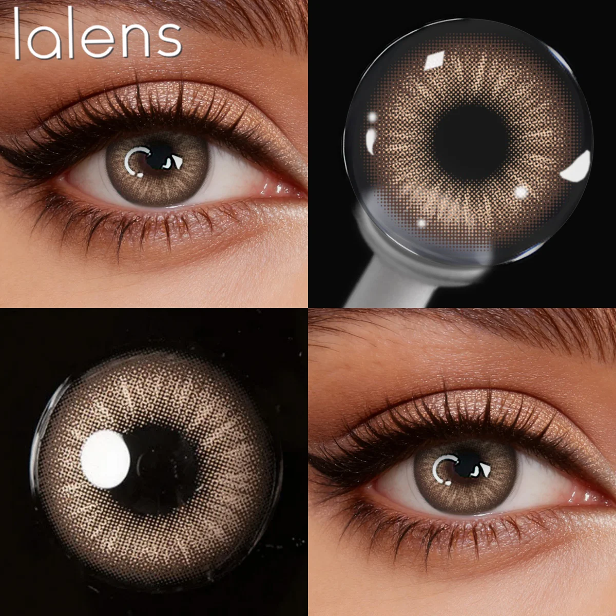 Lalens Trendy Beauty Lenses - Natural Colored Contacts for Daily Wear & Casual Elegance