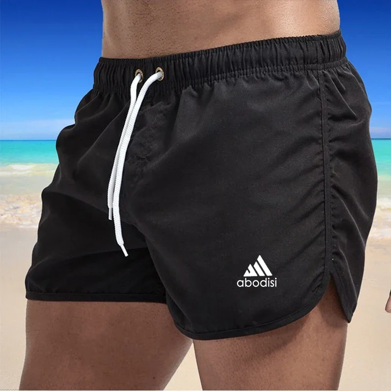 Short de bain imprimé pour homme, maillot de bain sexy, short de plage, pantalon de planche de surf, séchage rapide, été