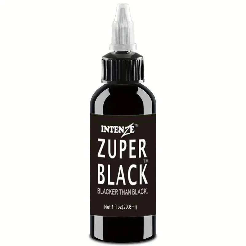 Triple Black Tattoo Ink Pigment Ink Body Paint (30ml/60ml/120ml/360ml)