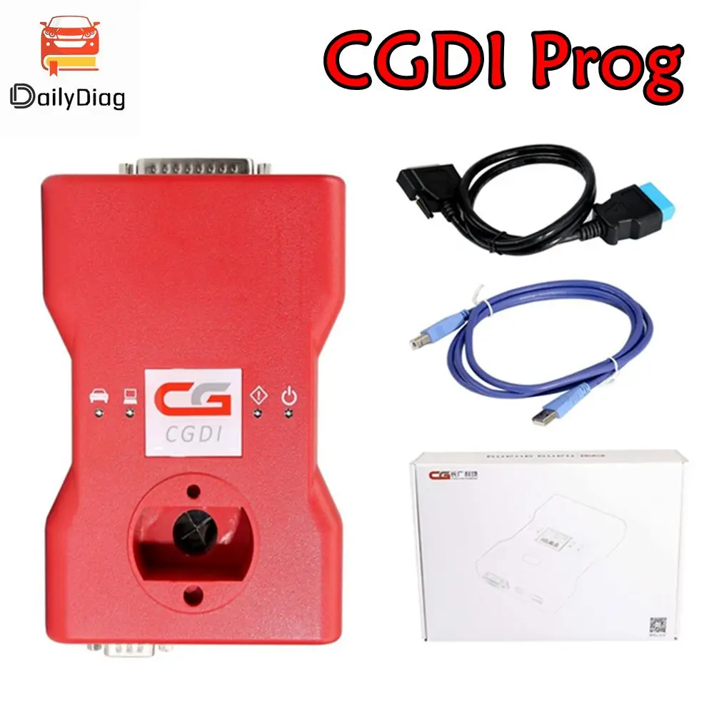 

Newest CGDI Prog for BMW MSV80 FEM/EDC Auto Key Programmer+Diagnosis Tool+IMMO Security 3 IN 1 Function Free 8 Foot Clip