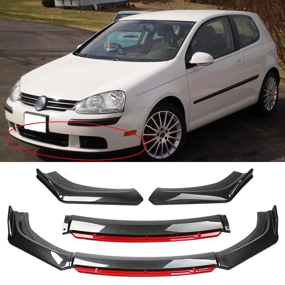 

LAICY для Volkswagen Rabbit 2006-2009 Автомобильный передний бампер, губа, спойлер, сплиттер, диффузор, КОМПЛЕКТЫ КУЗОВОВ, протектор для Air Dam