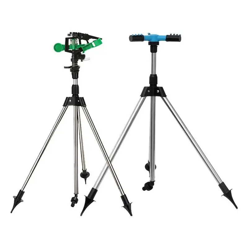

Tripod Sprinklers For Yard Stainless Steel Lawn Watering Sprinkler Durable Impact Sprinkler With 360 Rotating Head Garden Supply