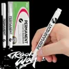 1/12Pcs Oily White Marker Pen Graffiti Pens Waterproof Permanent Gel Pencil Tire Painting Notebook Tyre Tread Environmental Pen 4
