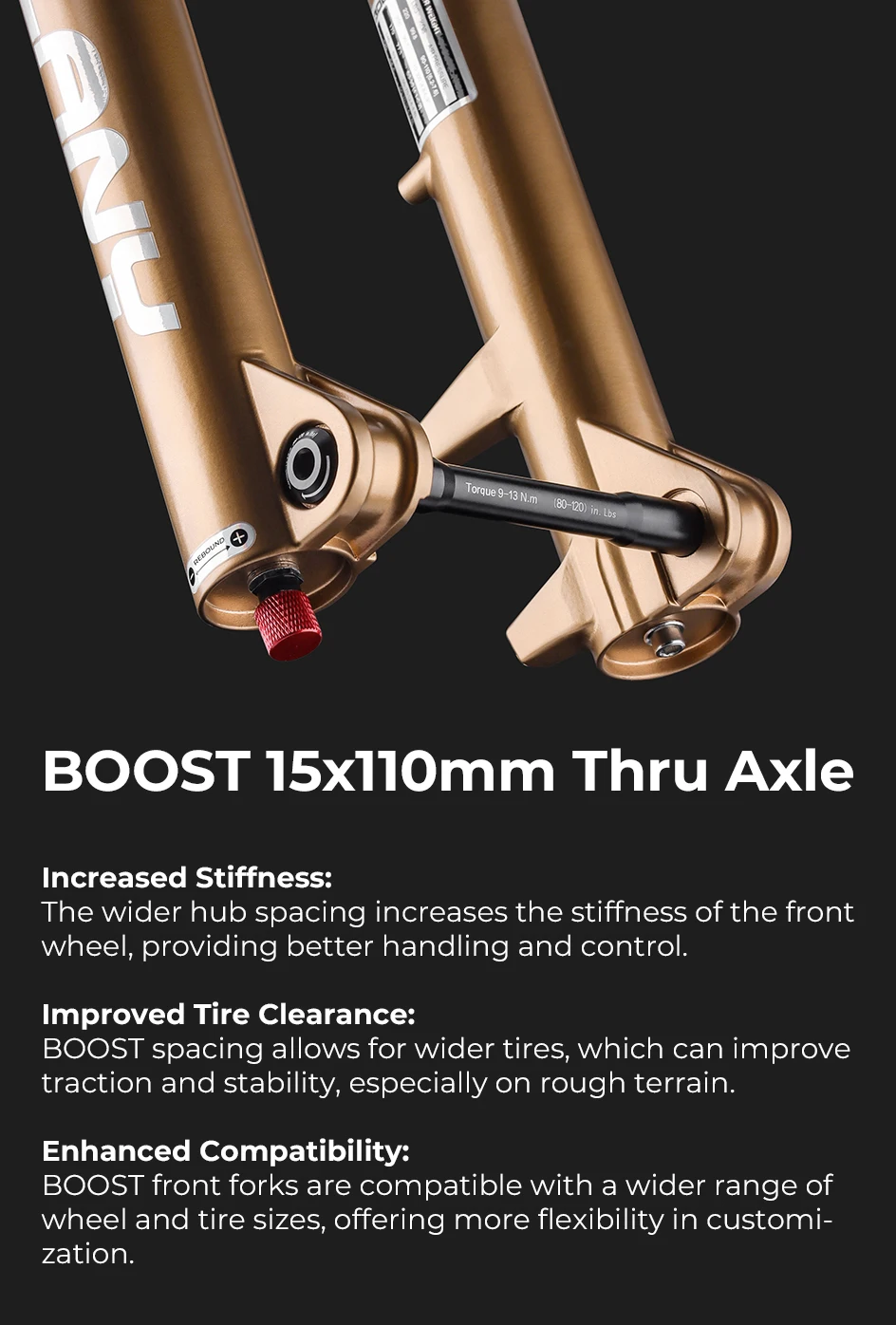 27.5/29Inch Mountain Bike Air Suspension Fork 160mm Travel Damping