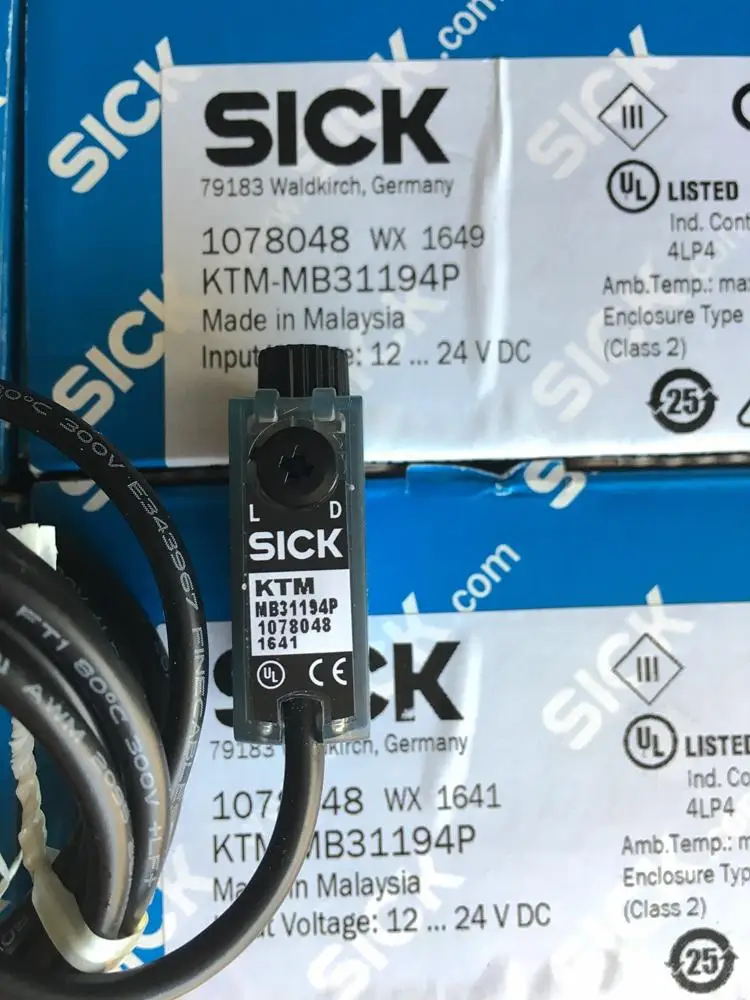 New Sick color sensors KTM-MB31194P Product Number 1078048