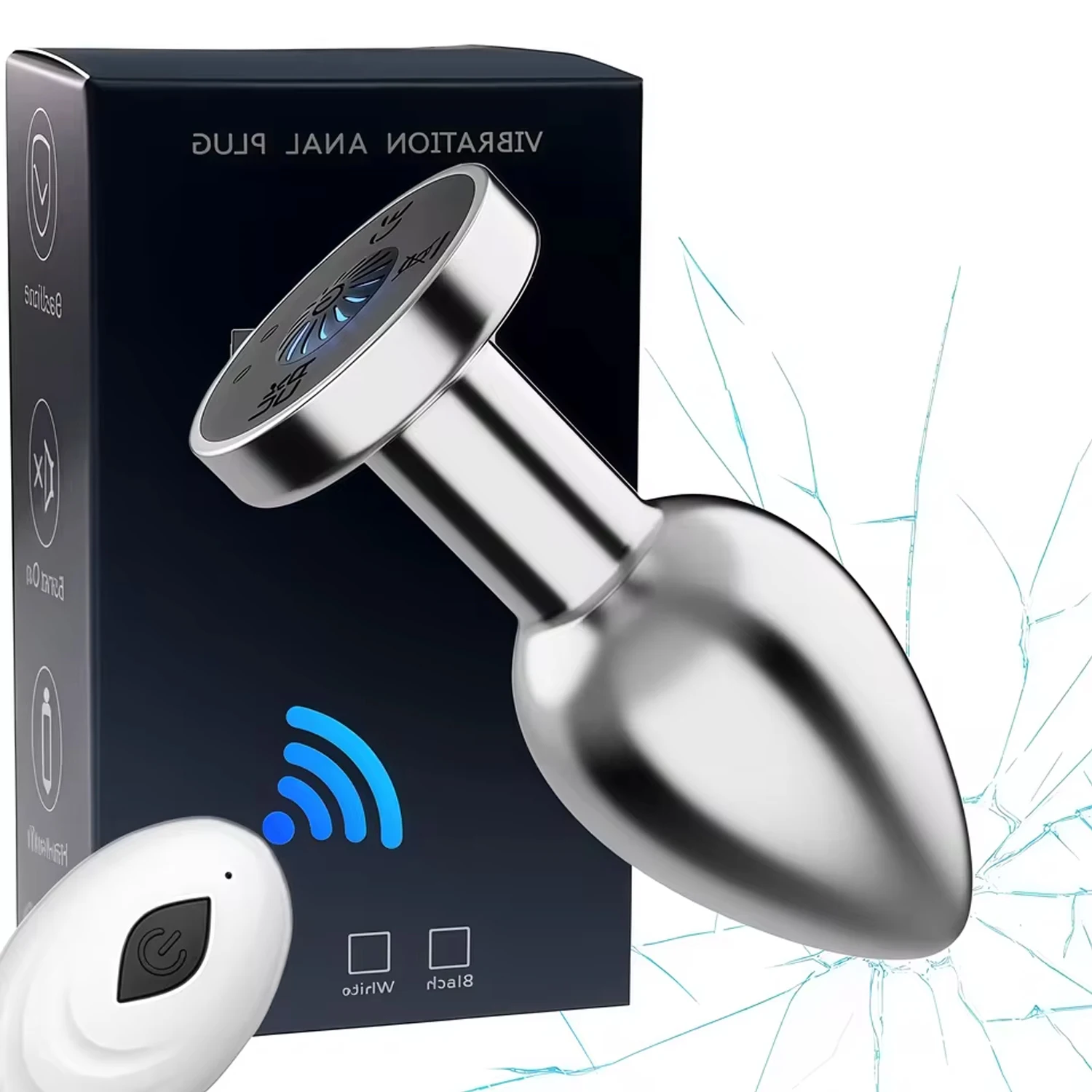 Remote Control Anal Vibrator Sex Toy for Couples Prostate Massager Stimulator Vibrating Butt Plug Female Vagina Masturbator