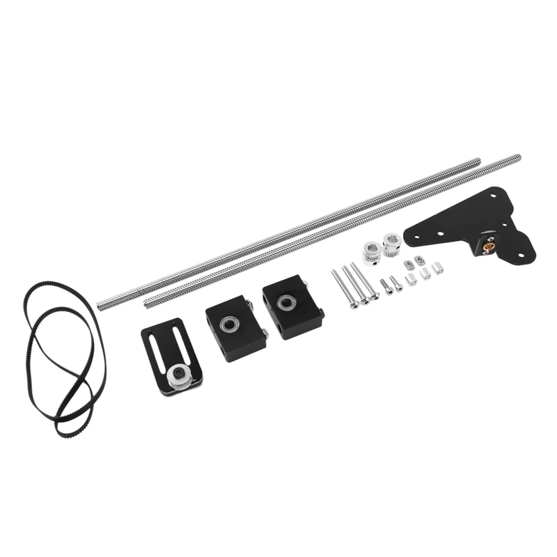 Aluminium Dual Z Axis Upgrade Kit Lead Screw Single Step Motor Pulley Fit For Ender 3 3D Printer Accessories