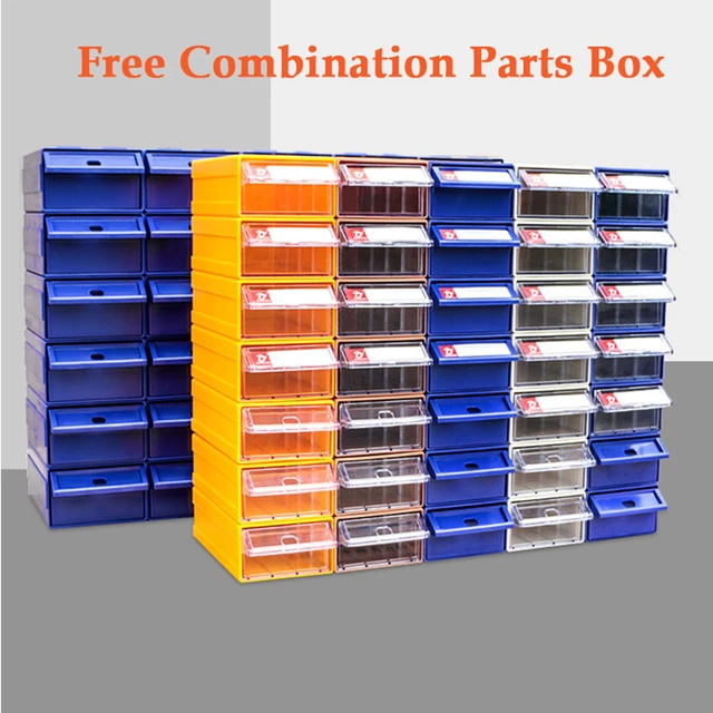 Tool Storage Box Screw Parts Hardware  Storage Box Plastic Container -  Plastic - Aliexpress