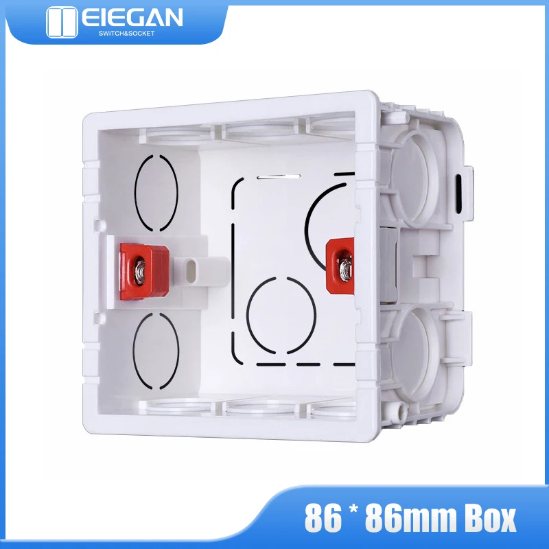 Wall Switch Socket Installation Box Back Junction Box Wall Panel