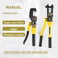 Outil hydraulique manuel antivol, pince à sertir rapide manuelle, pince à sertir les extrémités de câbles en cuivre et aluminium, outil de sertissage de câbles portable 1
