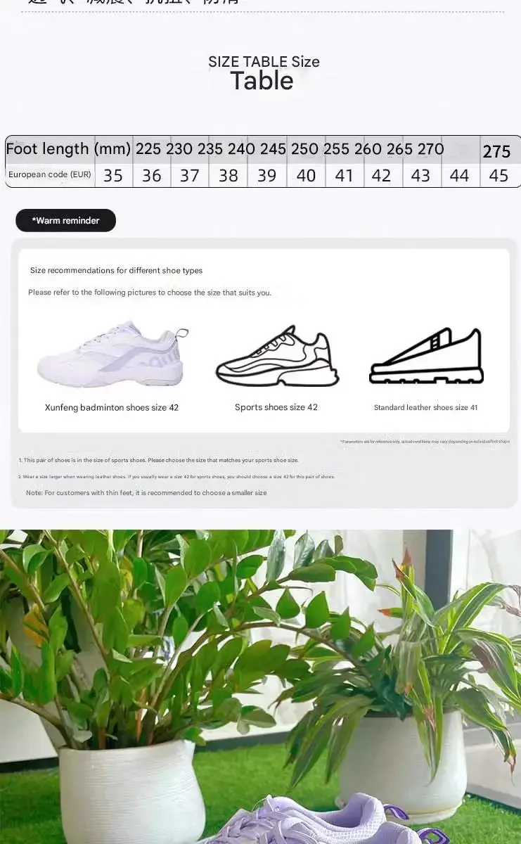 2025 New kumpoo sports sneakers ,Badminton Shoes,for MEN WOMEN