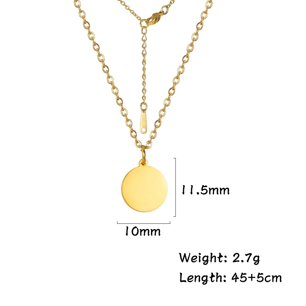 10mm Gold Color