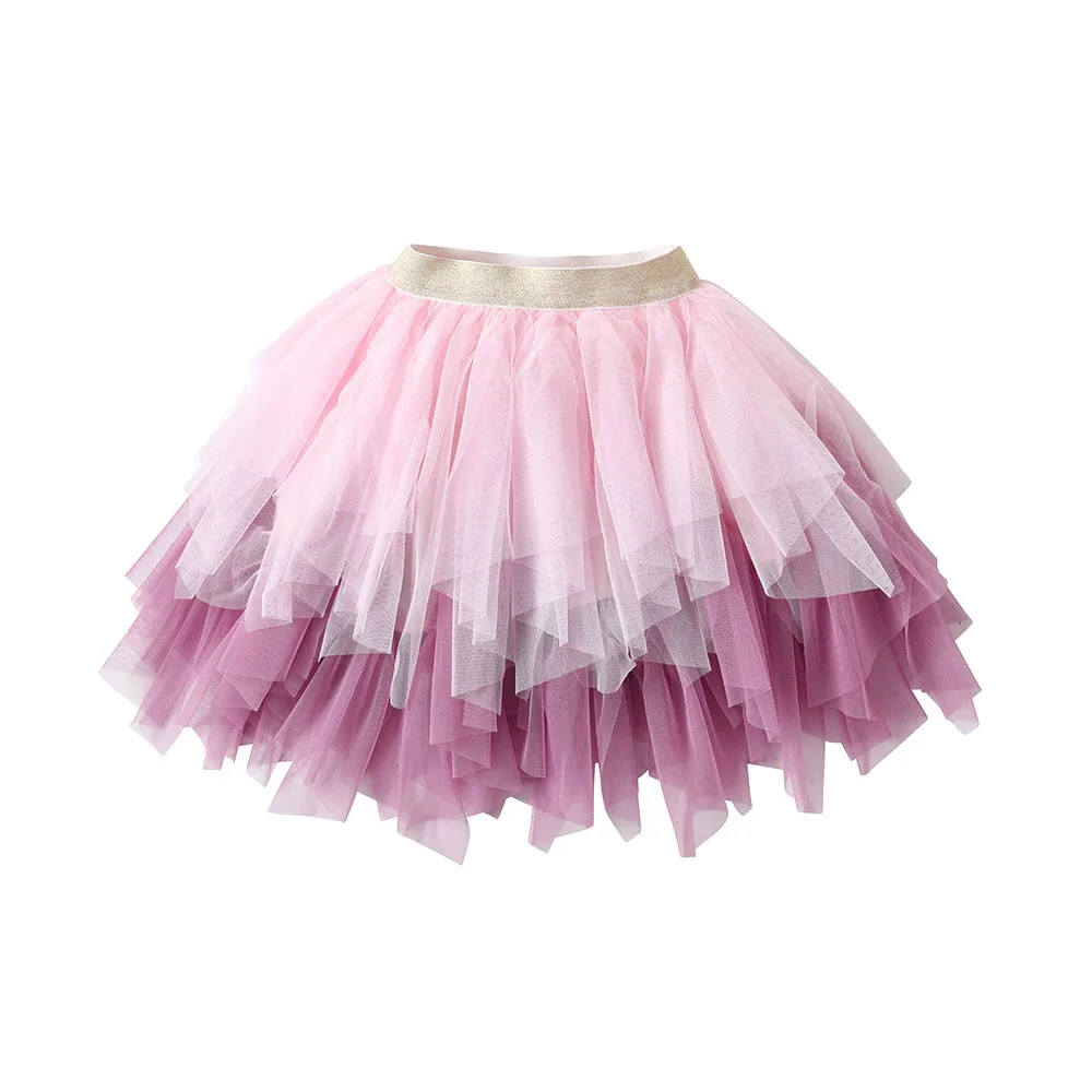 Tutu Skirts for Girls Mesh Ballet Miniskirts Kids Layered Princess Cake Ball Gown Dance Prom Party Skirt Children Clothes ballet tutu skirt children skirts