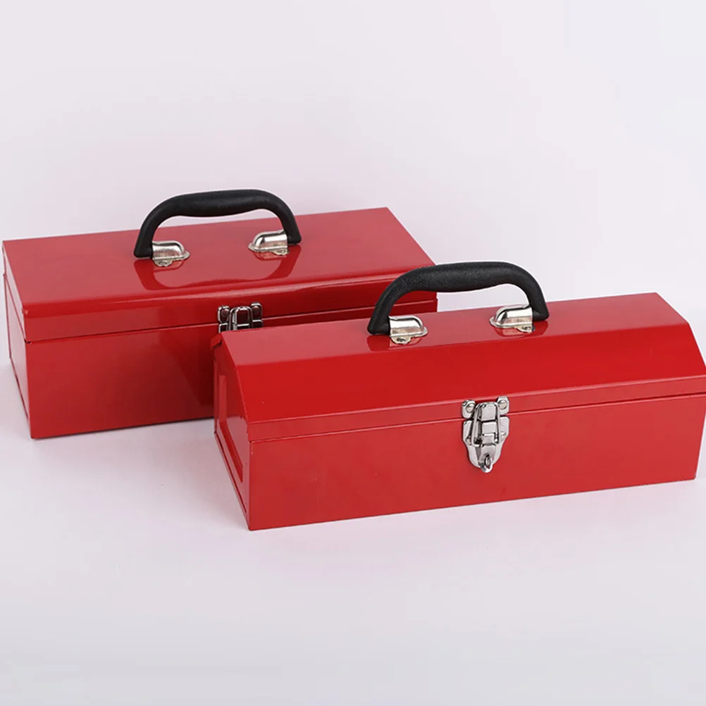 

Metal Tool Box Case Tools Storage Container Toolbox Heavy Duty Organizer Mechanics Boxes Chest