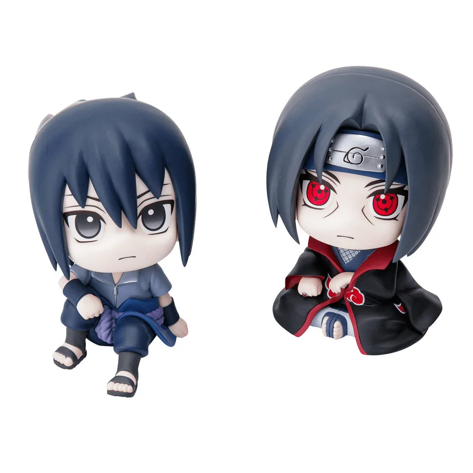 Naruto Anime Character Collectible Figurine Set - Car Decoration & Display Toy