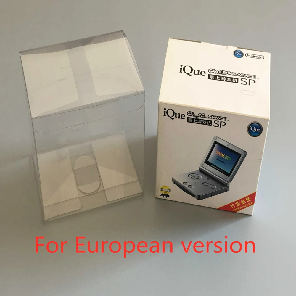 Trasparente Box Protector Per Nintendo Game Boy Advance Sp/Gba Sp Raccogliere Scatole Tep Storage Game Shell Clear Display Case