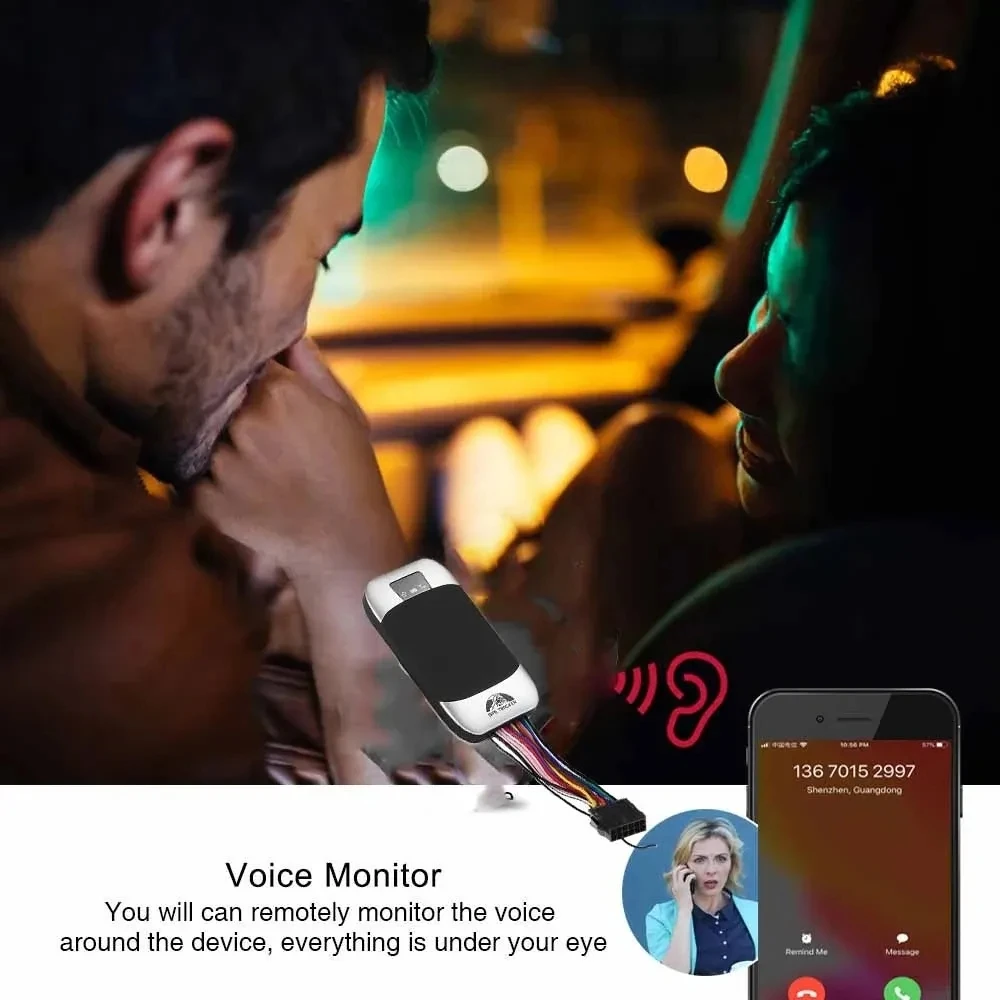 2G Car GPS Vehicle Tracker GSM GPS Locator TK303 Waterproof IP66 Remote Control Cut Off Engine Geofence Free Web APP