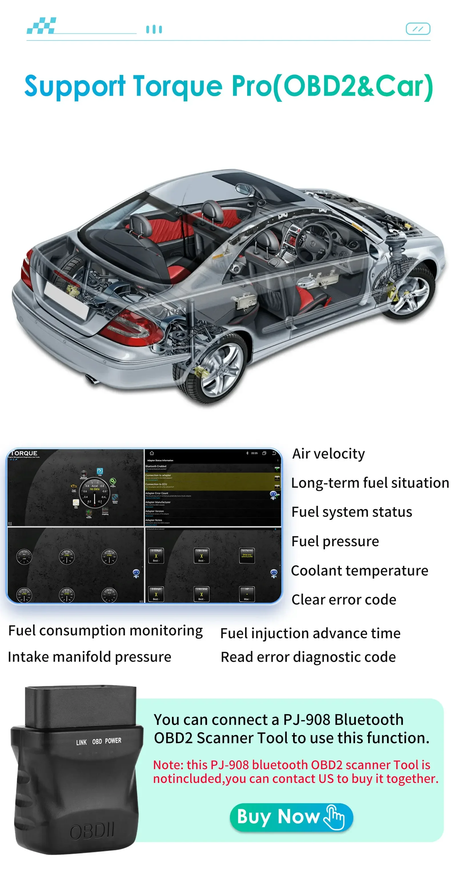 Hizpo Android Auto Autoradio für Mercedes Benz W212 E-Klasse NTG 4.0/4,5/5,0 E200 E230 E260 E300 S212 CarPlay Intelligentes System – Detail 25