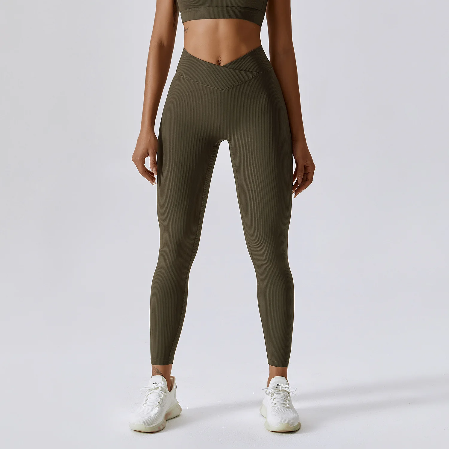 New High Waisted Yoga Pants Women Gym Leggings Sport Fitness Seamless  Female Legging Tummy Control Running Training Tights AliExpress