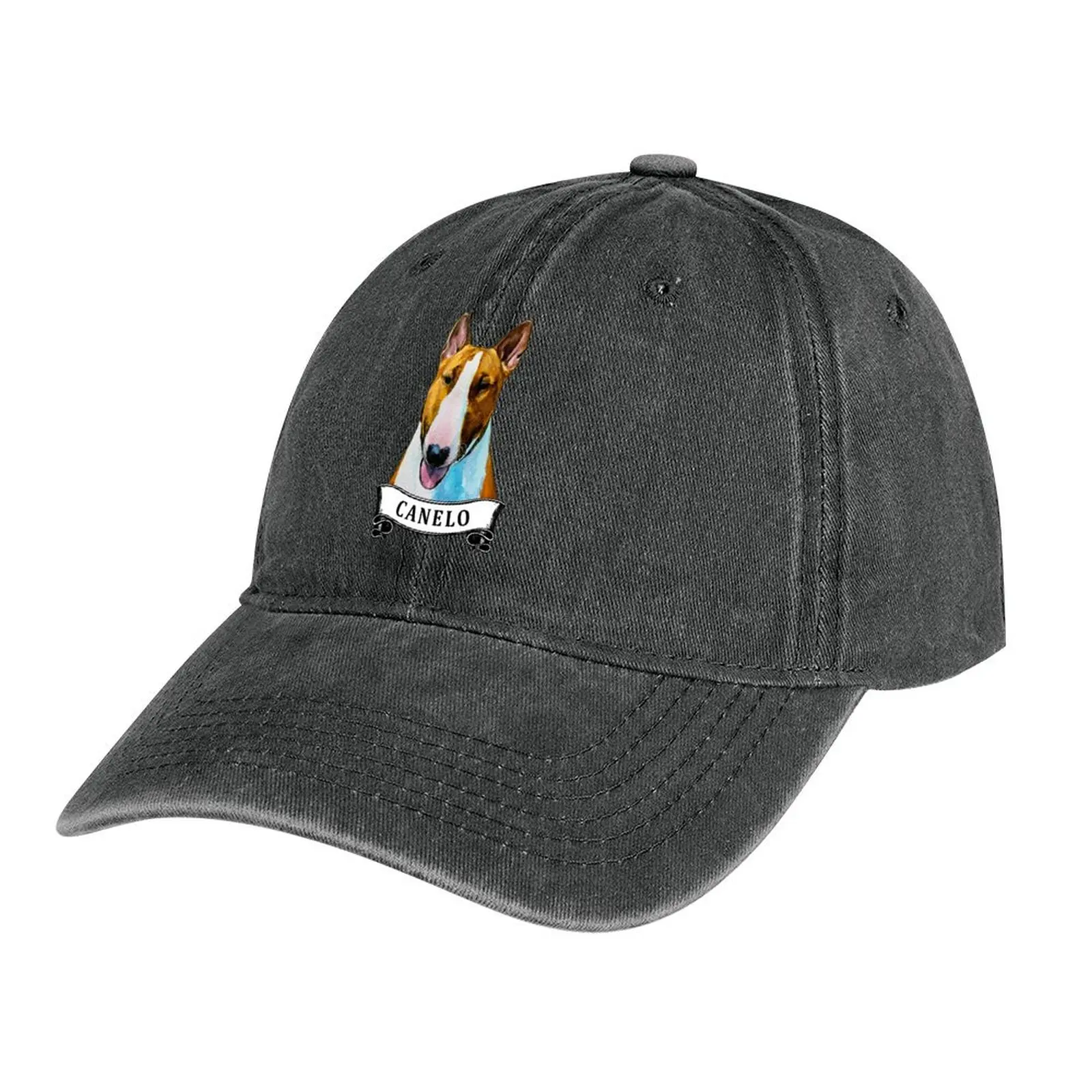 

Canelo Bull Terrier Cowboy Hat Golf Wear birthday Hat Man Luxury Men's Baseball Women's