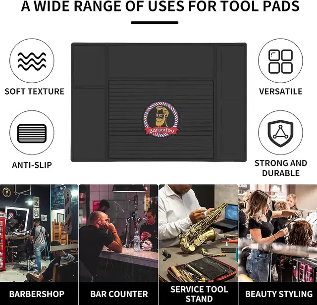 BARBERTOP 정리함 매트: 살롱 전문가의 필수 도구