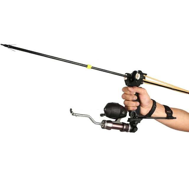 1 Pc Archery Bowfishing Reel Guide Line Rod Stainless Iron Durable  Slingshot Shooting Through Rod Hunting Fishing Accessories - AliExpress