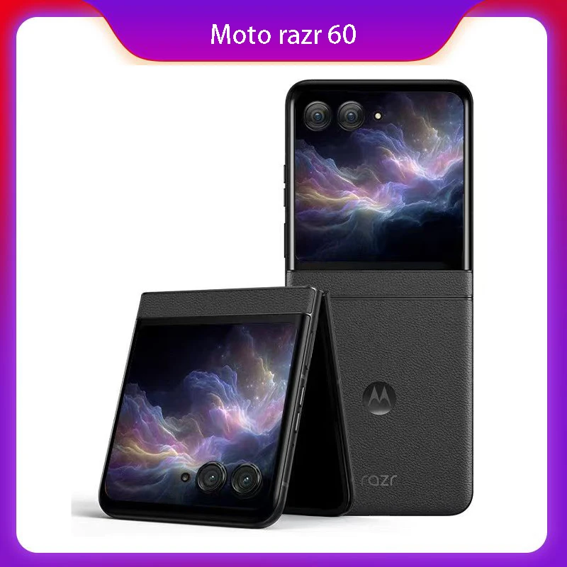 Nuevo Teléfono Inteligente Lenovo Moto Razr 60 5G, Pantalla PLOED de 6.9 Pulgadas, MTK Dimensity 7400X, 50MP, 4500 mAh, Carga Rápida de 33W, NFC 6