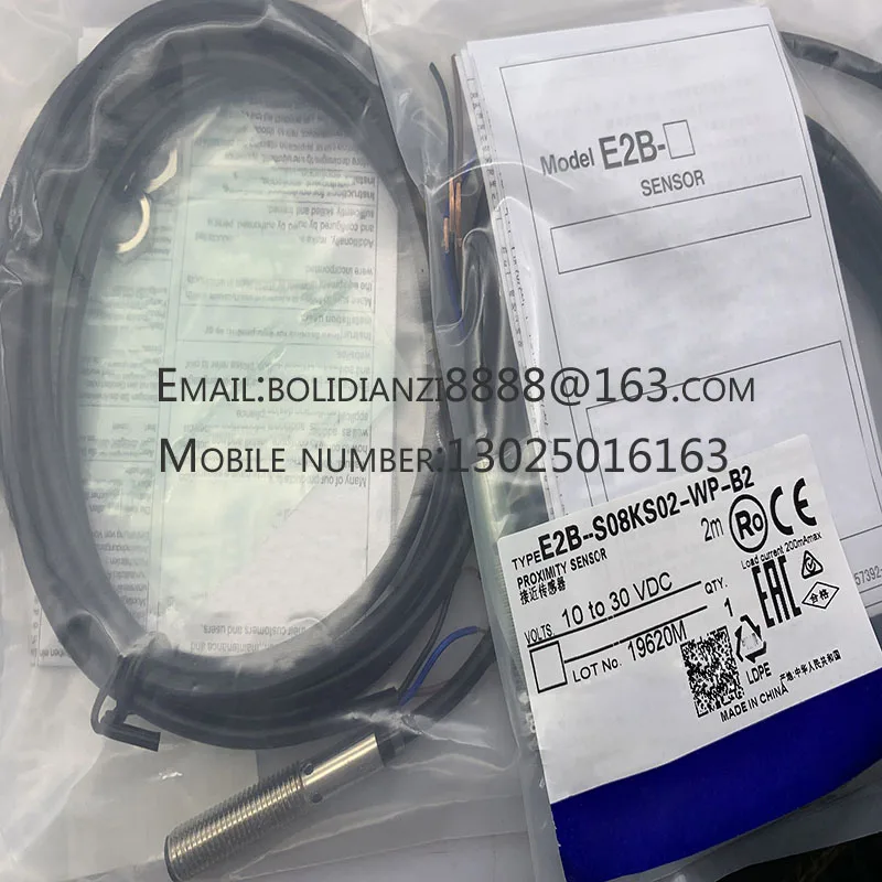 주식 근접 스위치 센서, E2B-S08KS01-WP-B1 E2B-S08KS01-WP-B2 C1 C2 WZ-B1, 신제품
