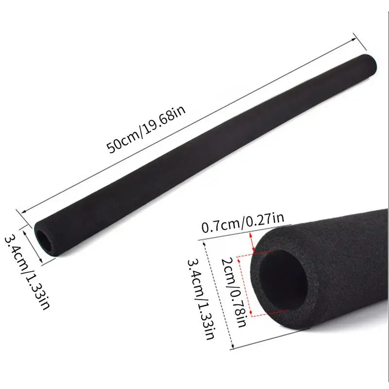 Bicycle Handlebar Grips Cover Racing Bike Sponge Foam Rubber Tube Flexible Cuttable Handlebar Cover Foam Grips Long Sponge