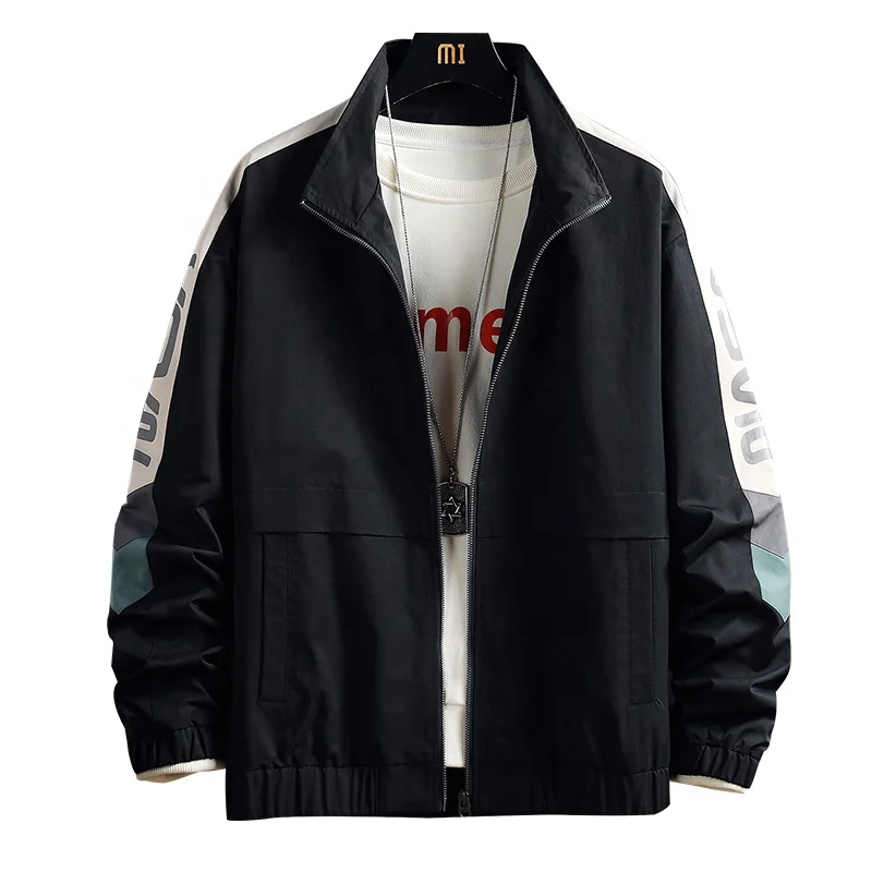 

2022 Mens Outdoor Jacket Spring Coat Casual Handsome Fashion Loose Versatile High-quality Jacket Softshell Varsity Outwear